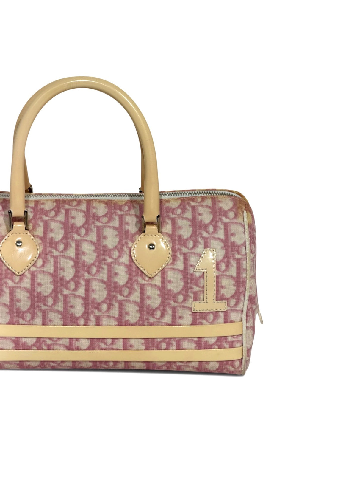 Christian Dior Trotter Hand bag Pink