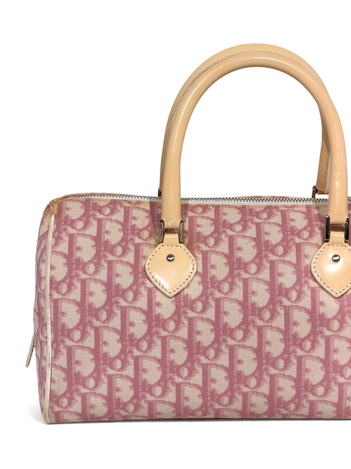 Christian Dior Trotter Hand bag Pink