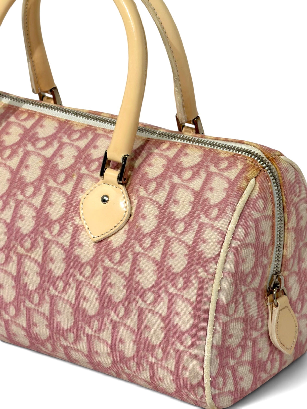 Christian Dior Trotter Hand bag Pink