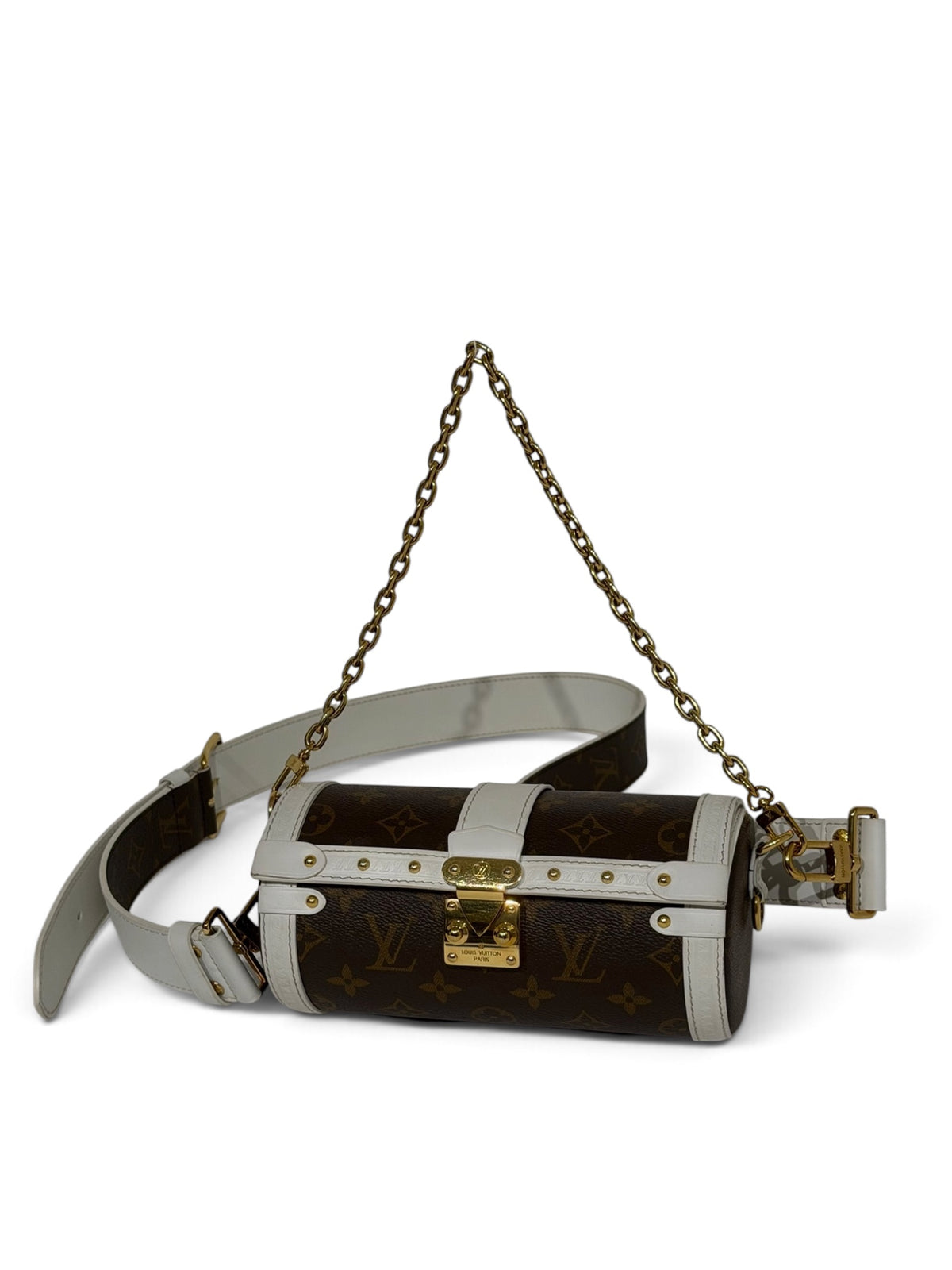 Louis Vuitton Monogram Papillon Trunk Satchel