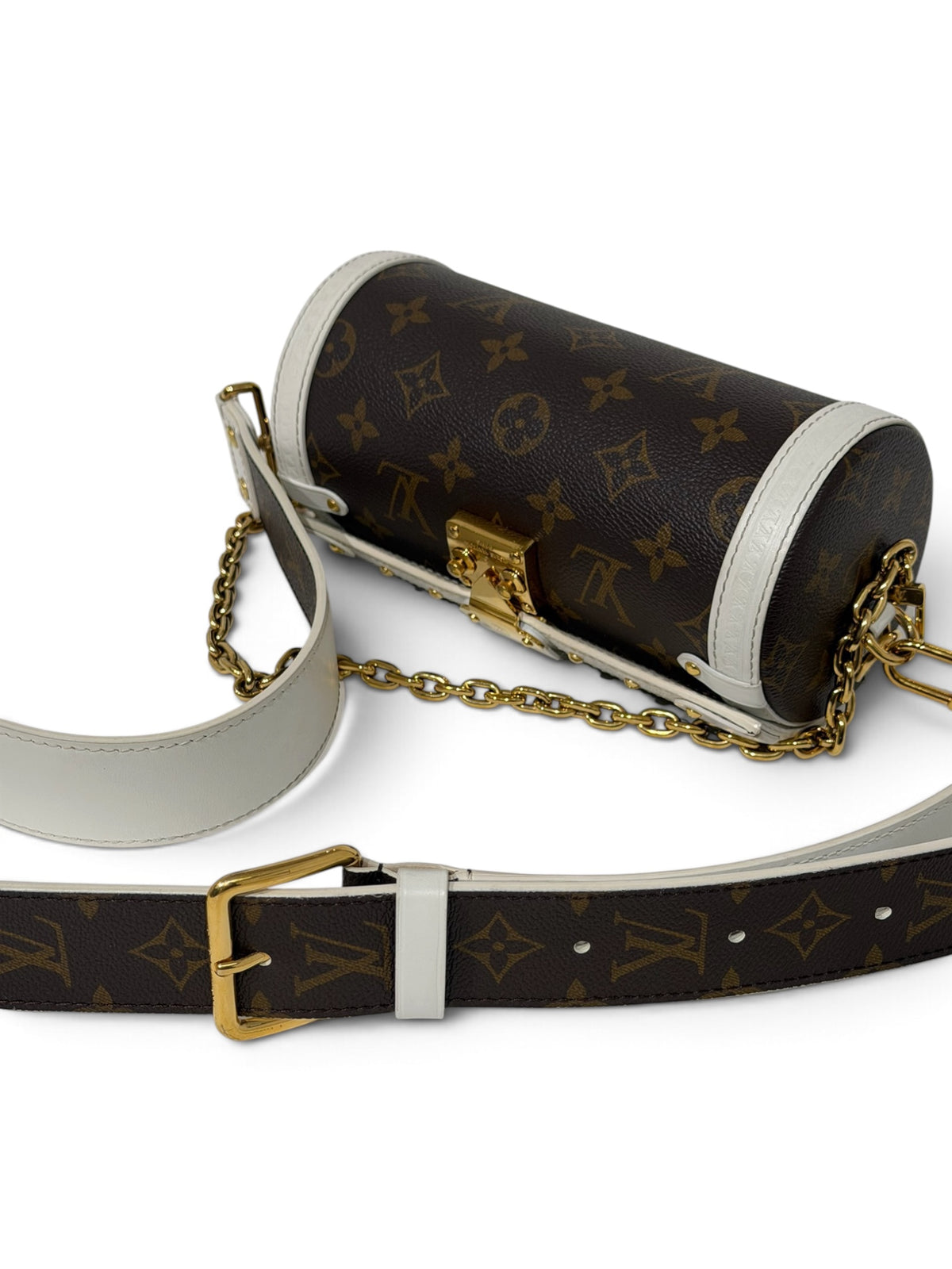 Louis Vuitton Monogram Papillon Trunk Satchel